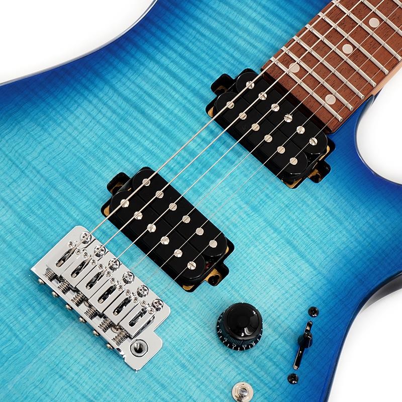 Ibanez AZ Standard AZ24S1F-TXB (Transparent Turquoise Burst) 画像3