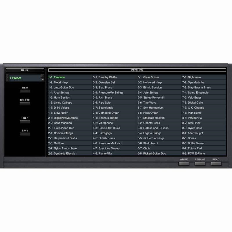 Roland D-50 Software Synthesizer [Lifetime Key] (ローランド)(ソフトシンセ)(オンライン納品) 画像1