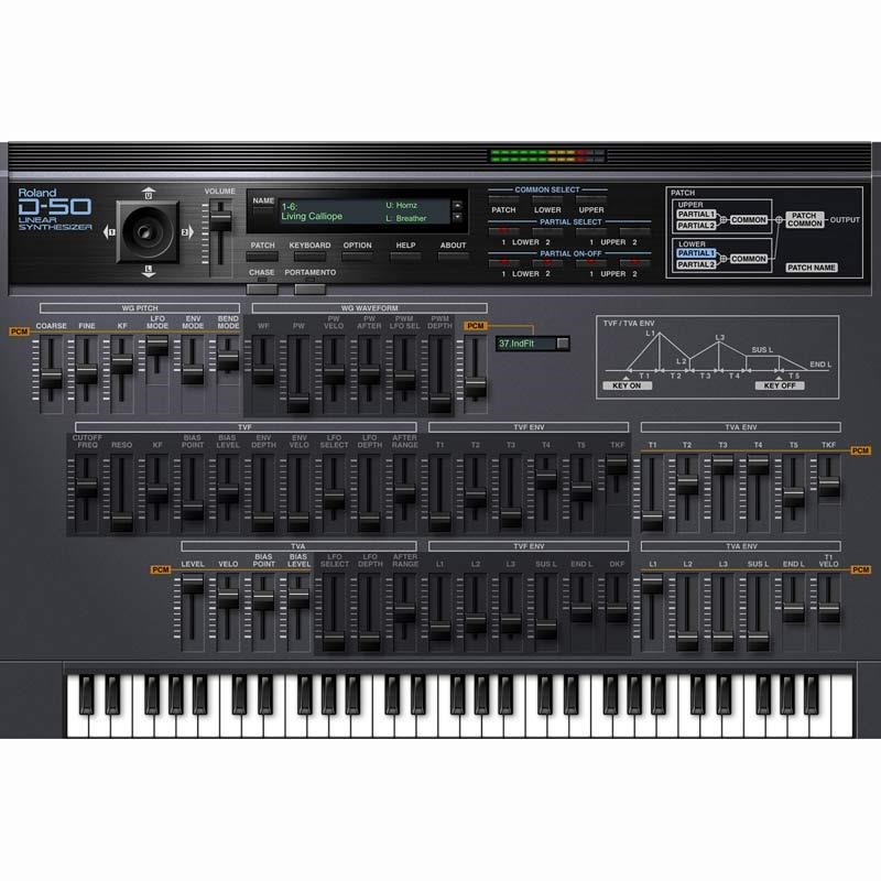 Roland D-50 Software Synthesizer [Lifetime Key] (ローランド)(ソフトシンセ)(オンライン納品) 画像3