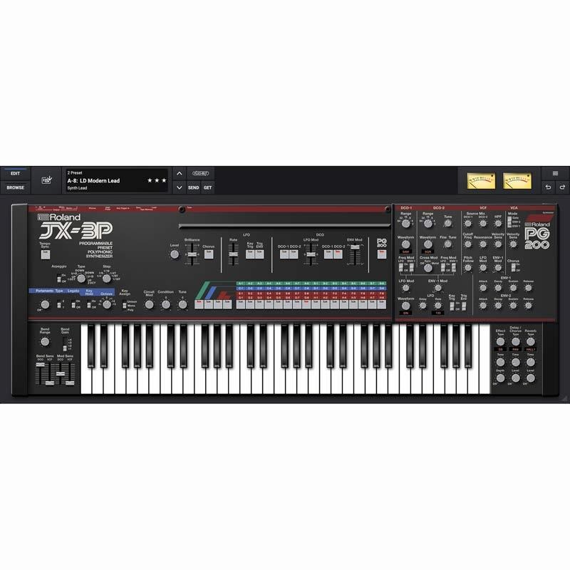 Roland JX-3P Software Synthesizer [Lifetime Key] (ローランド)(ソフトシンセ)(オンライン納品) 画像1