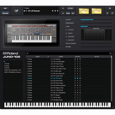 Roland JUNO-106 Software Synthesizer [Lifetime Key] (ローランド)(ソフトシンセ)(オンライン納品) 画像2