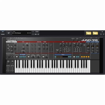 Roland JUNO-106 Software Synthesizer [Lifetime Key] (ローランド)(ソフトシンセ)(オンライン納品) 画像3