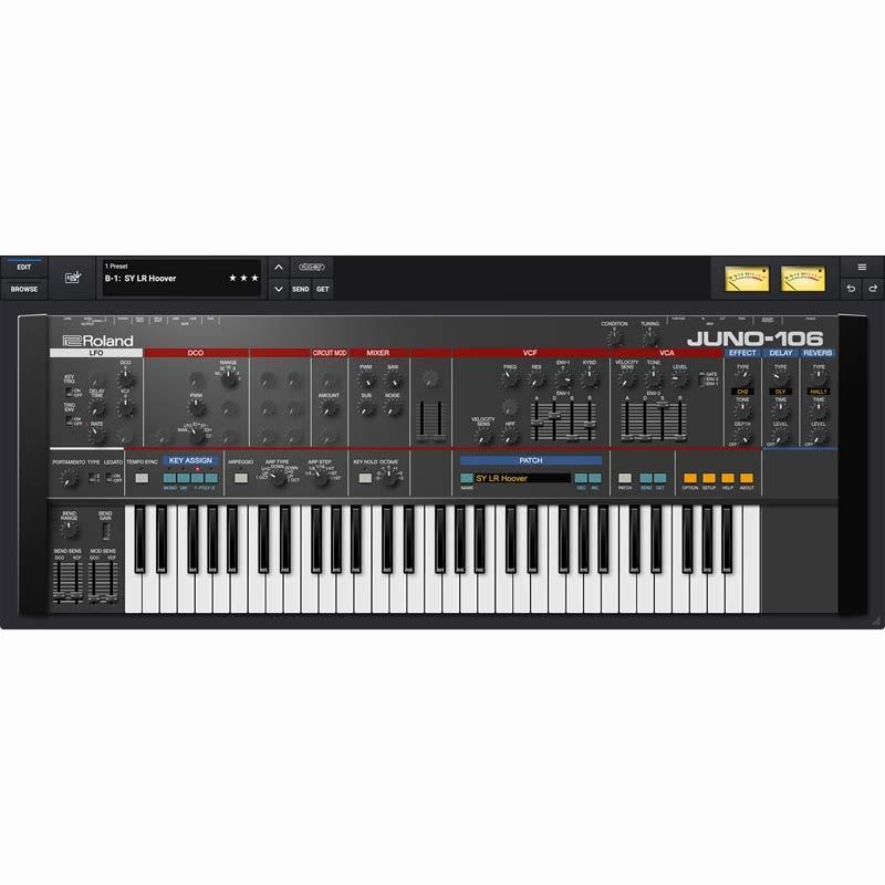 Roland JUNO-106 Software Synthesizer [Lifetime Key] (ローランド)(ソフトシンセ)(オンライン納品) 画像3