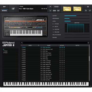 Roland JUPITER-8 Software Synthesizer [Lifetime Key] (ローランド)(ソフトシンセ)(オンライン納品) 画像2