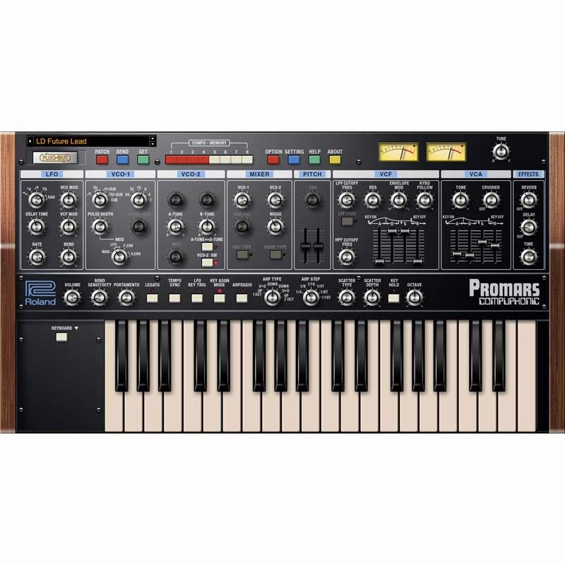 Roland PROMARS Software Synthesizer [Lifetime Key] (ローランド)(ソフトシンセ)(オンライン納品) 画像1