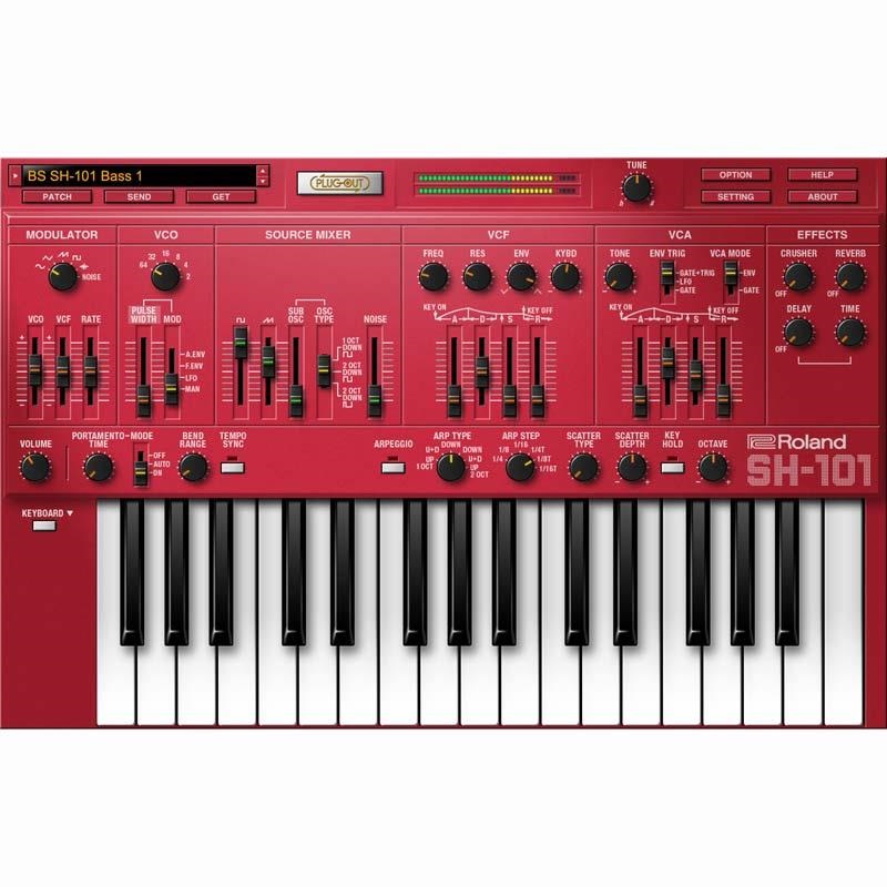 Roland SH-101 Software Synthesizer [Lifetime Key] (ローランド)(ソフトシンセ)(オンライン納品) 画像1