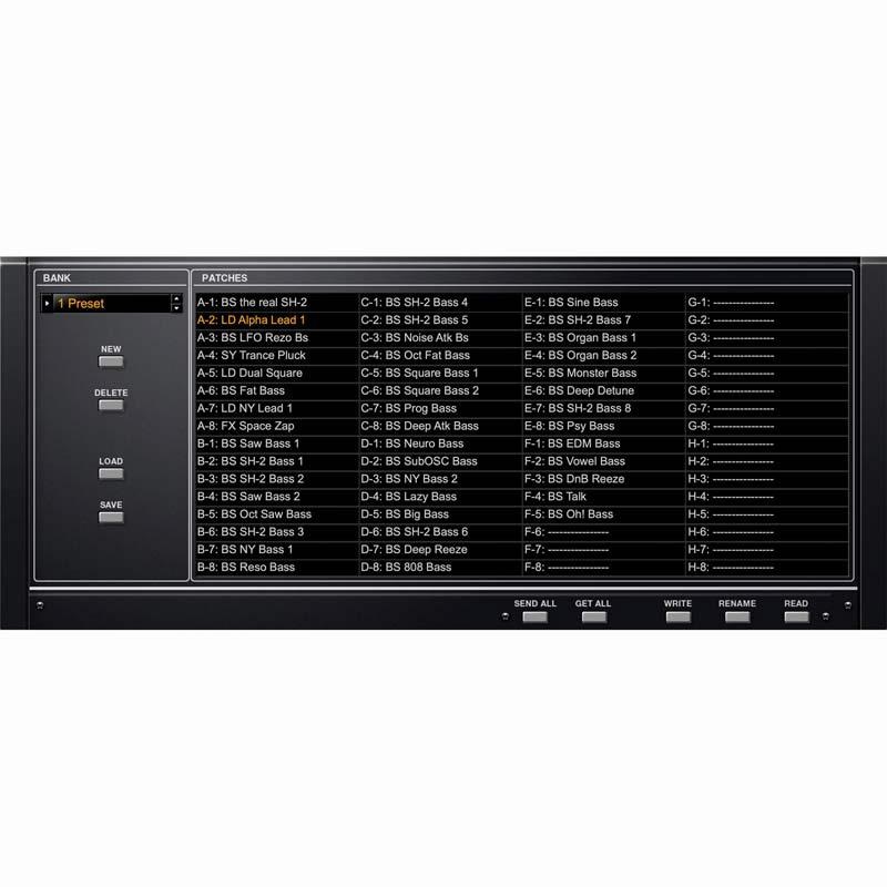 Roland SH-2 Software Synthesizer [Lifetime Key] (ローランド)(ソフトシンセ)(オンライン納品) 画像2