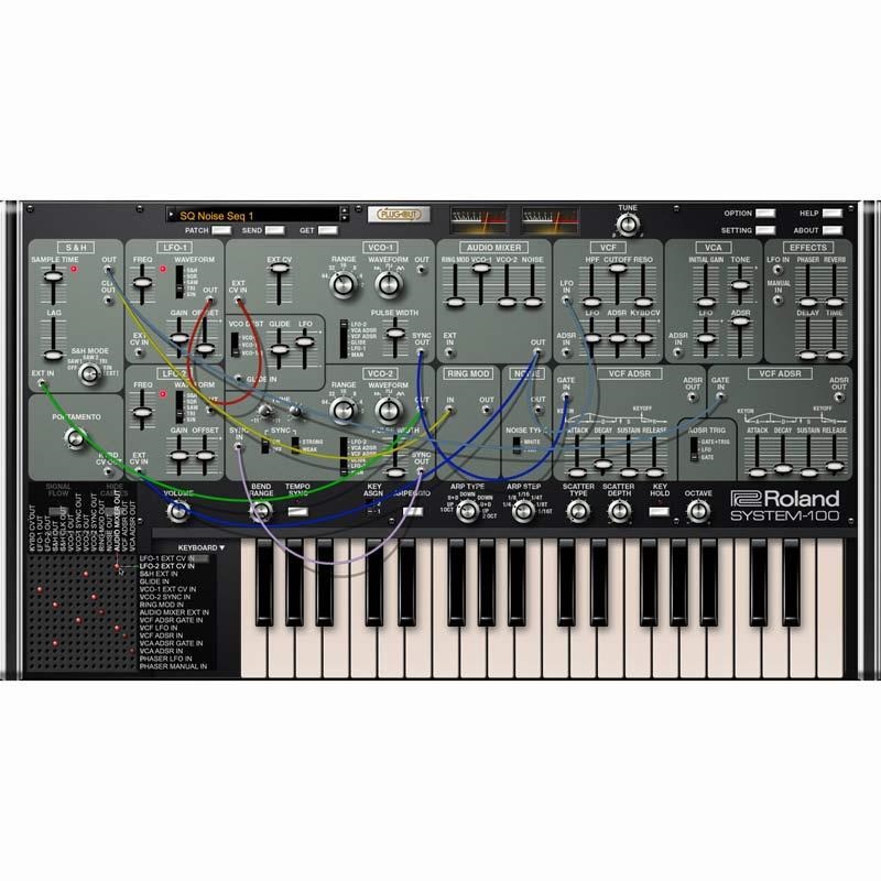 Roland SYSTEM-100 Software Synthesizer [Lifetime Key] (ローランド)(ソフトシンセ)(オンライン納品) 画像1