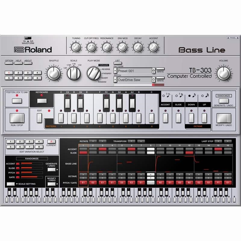 Roland TB-303 Software Bass Line [Lifetime Key] (ローランド)(ソフトシンセ)(オンライン納品) 画像2