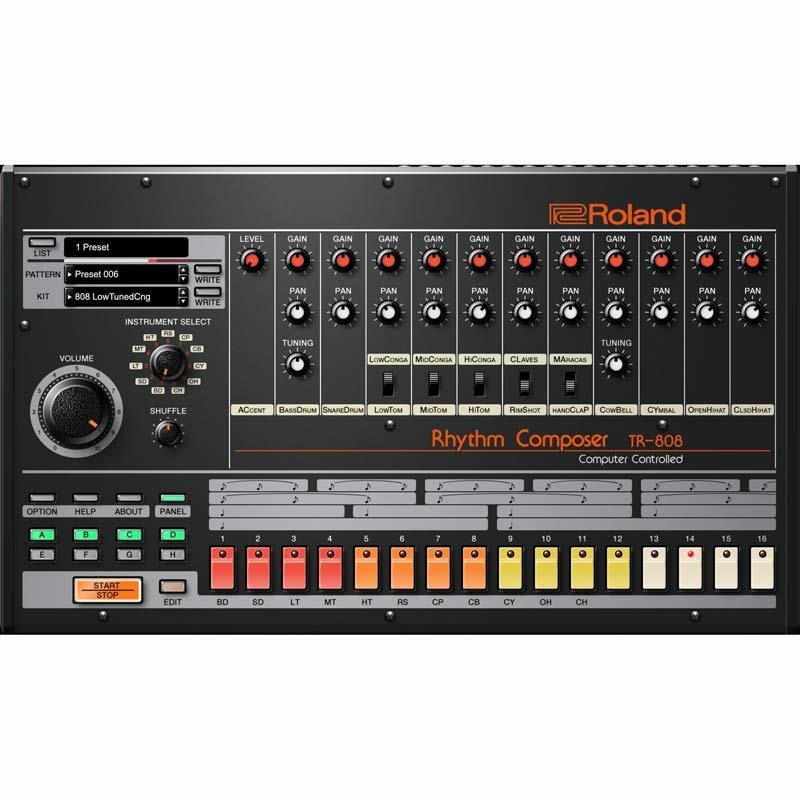 Roland TR-808 Software Rhythm Composer [Lifetime Key] (ローランド)(ソフトシンセ)(オンライン納品) 画像1