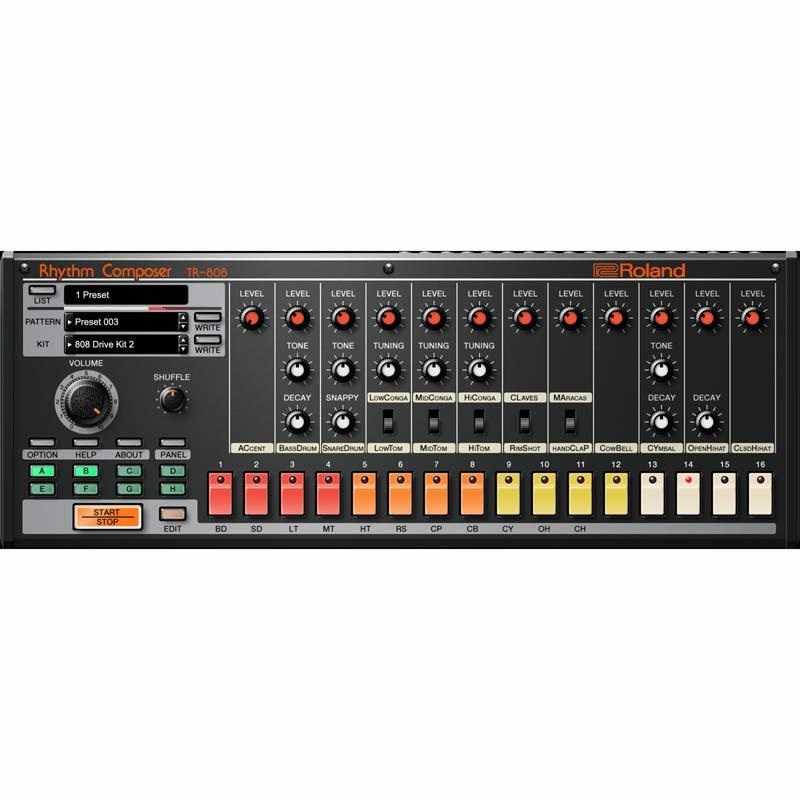 Roland TR-808 Software Rhythm Composer [Lifetime Key] (ローランド)(ソフトシンセ)(オンライン納品) 画像2