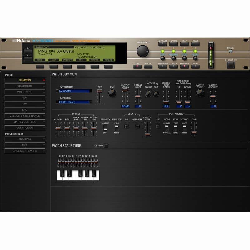 Roland XV-5080 Software Synthesizer  [Lifetime Key] (ローランド)(ソフトシンセ)(オンライン納品) 画像3