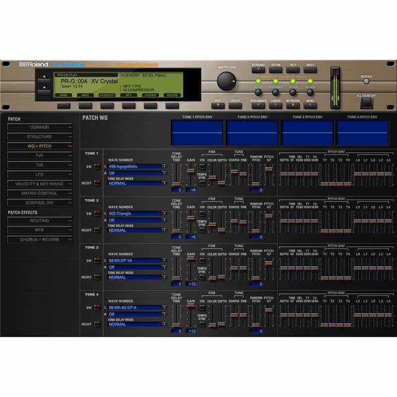 Roland XV-5080 Software Synthesizer  [Lifetime Key] (ローランド)(ソフトシンセ)(オンライン納品) 画像4