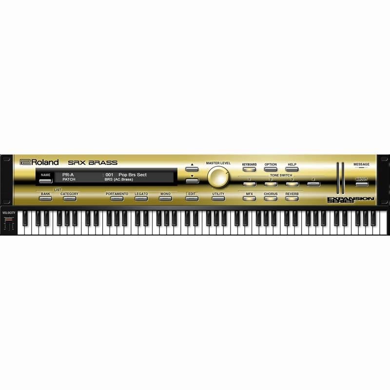 Roland SRX BRASS Software Synthesizer  [Lifetime Key] (ローランド)(ソフトシンセ)(オンライン納品) 画像1