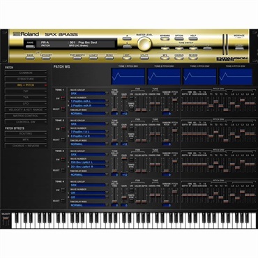 Roland SRX BRASS Software Synthesizer  [Lifetime Key] (ローランド)(ソフトシンセ)(オンライン納品) 画像4