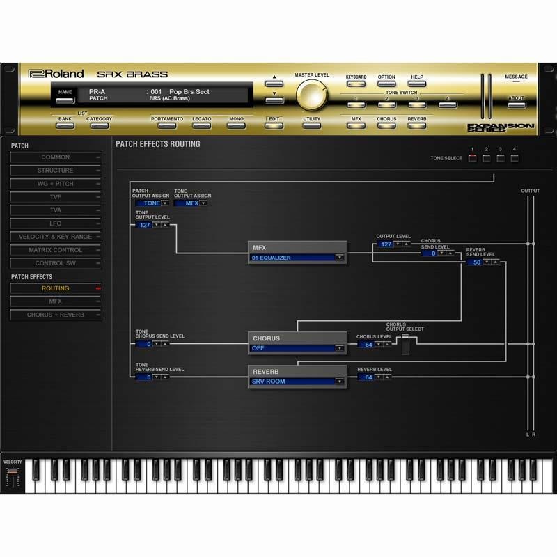 Roland SRX BRASS Software Synthesizer  [Lifetime Key] (ローランド)(ソフトシンセ)(オンライン納品) 画像9