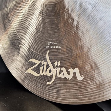 Zildjian 【7月4日発売】K KEROPE Thin High Ride 20'' [KER0120/1686g]【数量限定シンバルケースプレゼント！】 画像9