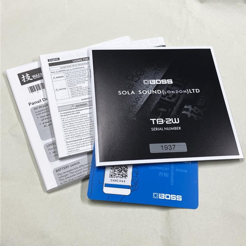 BOSS USED 中古 TB-2W Tone Bender S/N 1937 画像3
