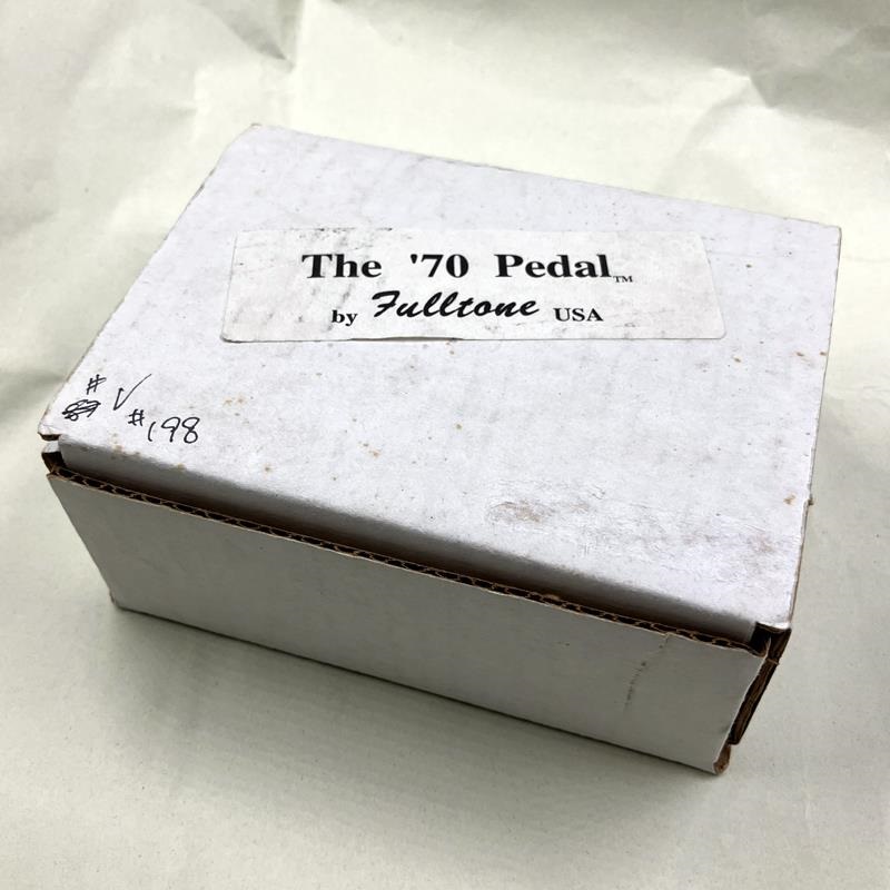 Fulltone USED 中古 The '70 Pedal 初期 SN/198 画像3