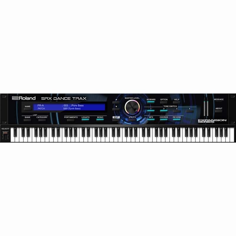 Roland SRX DANCE TRAX Software Synthesizer  [Lifetime Key] (ローランド)(ソフトシンセ)(オンライン納品) 画像1