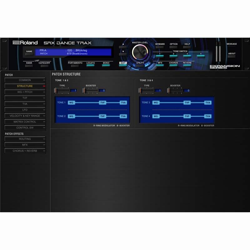 Roland SRX DANCE TRAX Software Synthesizer  [Lifetime Key] (ローランド)(ソフトシンセ)(オンライン納品) 画像3