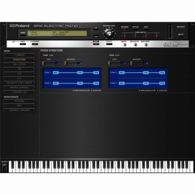 Roland SRX ELECTRIC PIANO Software Synthesizer [Lifetime Key] (ローランド)(ソフトシンセ)(オンライン納品) 画像3