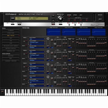 Roland SRX ELECTRIC PIANO Software Synthesizer [Lifetime Key] (ローランド)(ソフトシンセ)(オンライン納品) 画像4