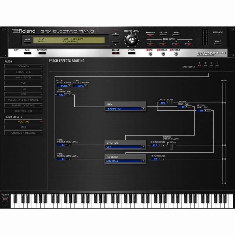 Roland SRX ELECTRIC PIANO Software Synthesizer [Lifetime Key] (ローランド)(ソフトシンセ)(オンライン納品) 画像7