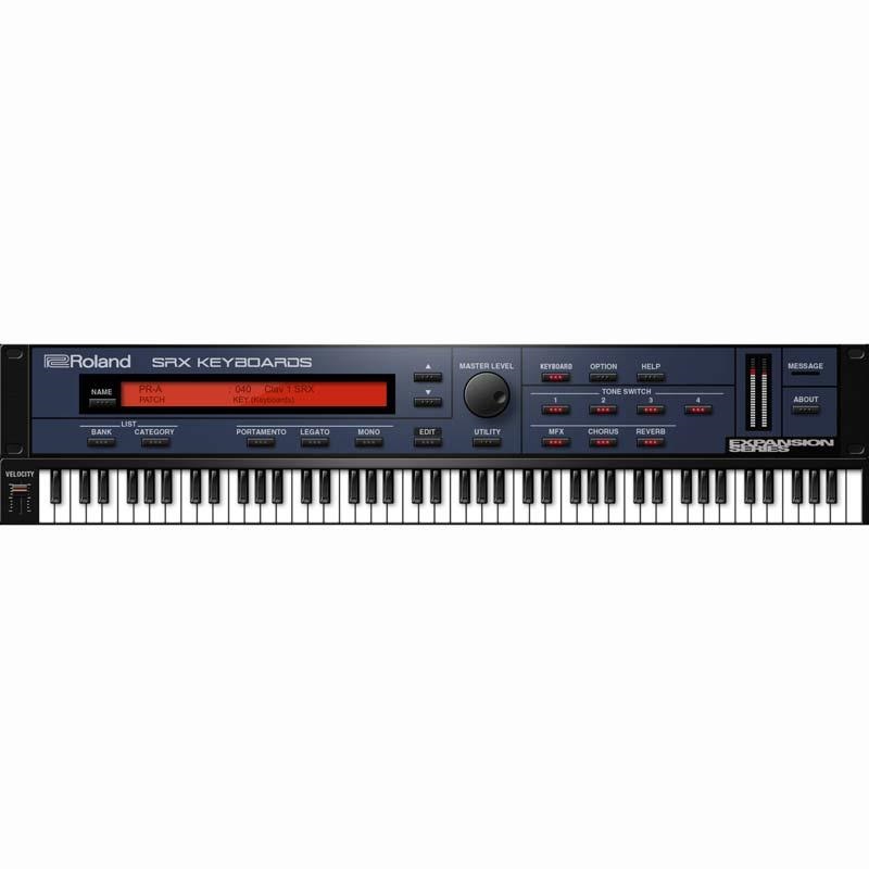 Roland SRX KEYBOARDS Software Synthesizer [Lifetime Key] (ローランド)(ソフトシンセ)(オンライン納品) 画像1