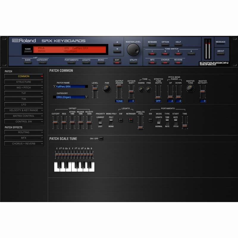 Roland SRX KEYBOARDS Software Synthesizer [Lifetime Key] (ローランド)(ソフトシンセ)(オンライン納品) 画像2