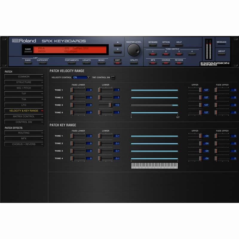 Roland SRX KEYBOARDS Software Synthesizer [Lifetime Key] (ローランド)(ソフトシンセ)(オンライン納品) 画像5