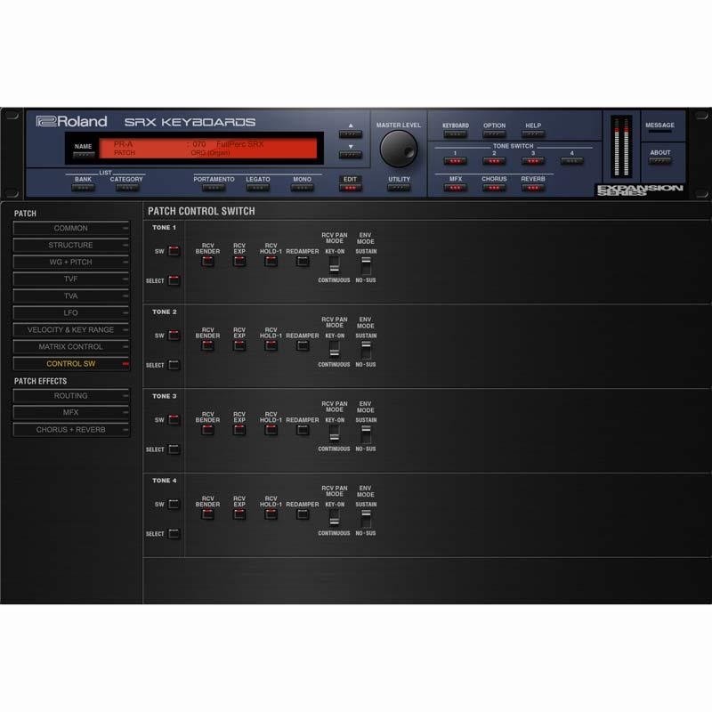Roland SRX KEYBOARDS Software Synthesizer [Lifetime Key] (ローランド)(ソフトシンセ)(オンライン納品) 画像6