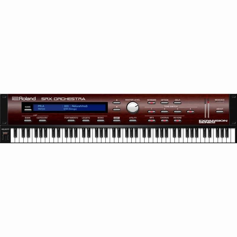 Roland SRX ORCHESTRA Software Synthesizer [Lifetime Key] (ローランド)(ソフトシンセ)(オンライン納品) 画像1