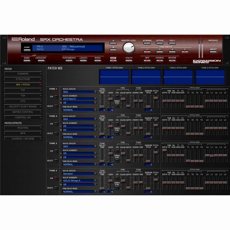 Roland SRX ORCHESTRA Software Synthesizer [Lifetime Key] (ローランド)(ソフトシンセ)(オンライン納品) 画像3