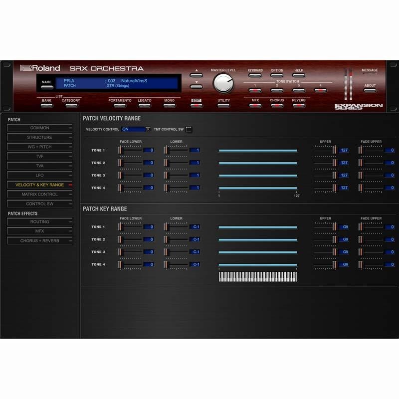 Roland SRX ORCHESTRA Software Synthesizer [Lifetime Key] (ローランド)(ソフトシンセ)(オンライン納品) 画像5