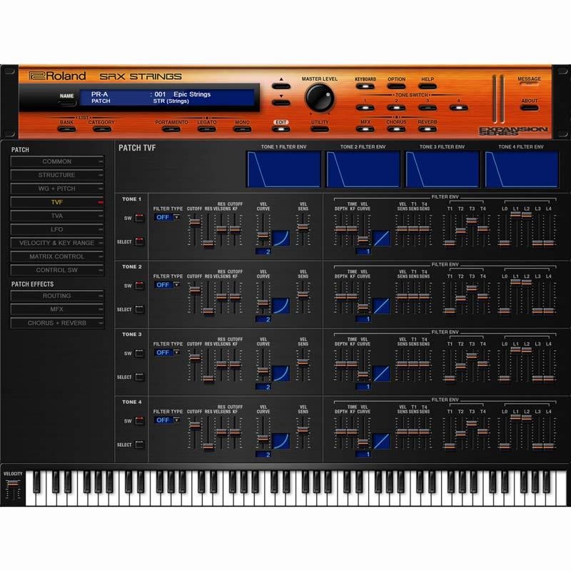 Roland SRX STRINGS Software Synthesizer [Lifetime Key] (ローランド)(ソフトシンセ)(オンライン納品) 画像4