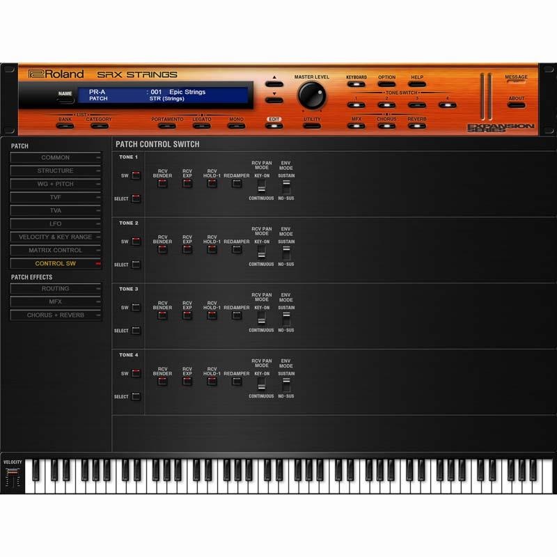 Roland SRX STRINGS Software Synthesizer [Lifetime Key] (ローランド)(ソフトシンセ)(オンライン納品) 画像6