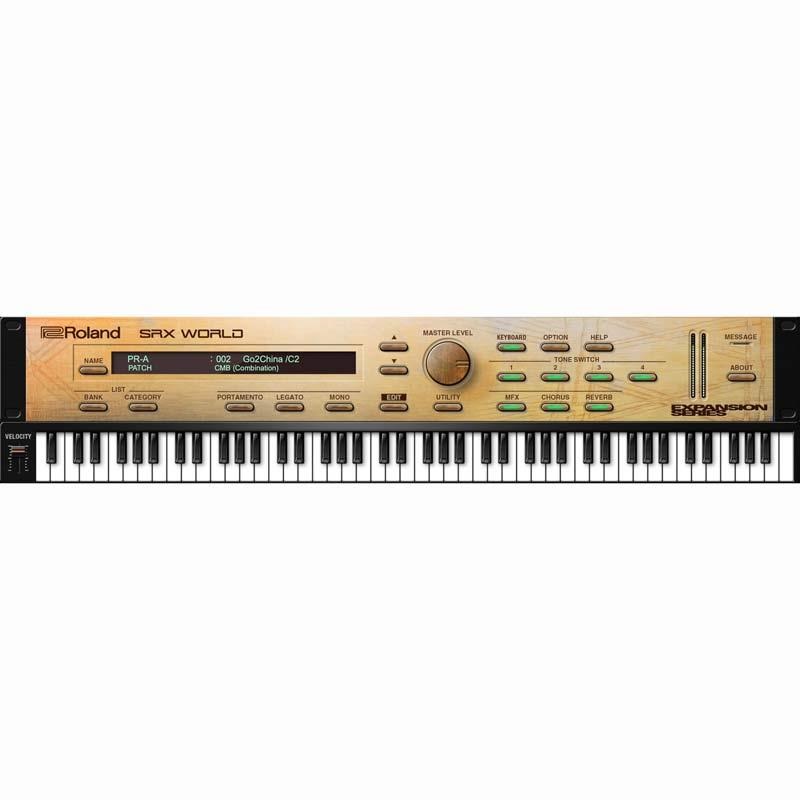 Roland SRX WORLD Software Synthesizer [Lifetime Key] (ローランド)(ソフトシンセ)(オンライン納品) 画像1