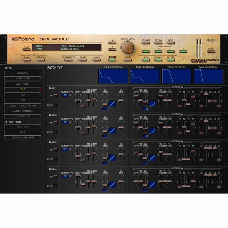 Roland SRX WORLD Software Synthesizer [Lifetime Key] (ローランド)(ソフトシンセ)(オンライン納品) 画像3