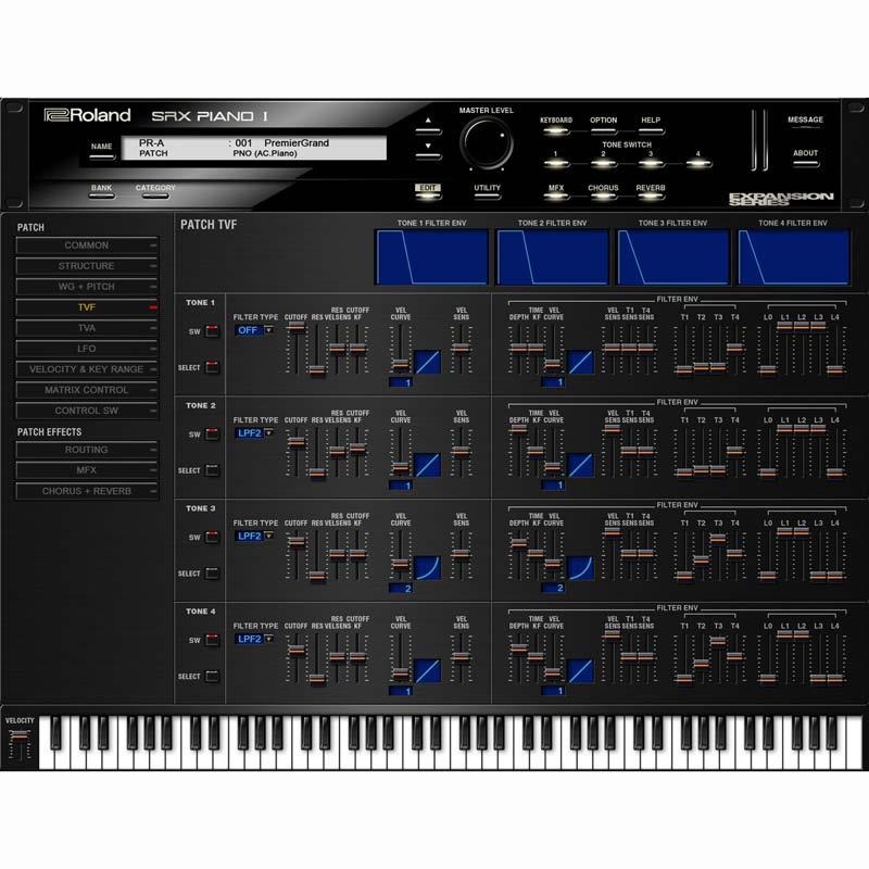 Roland SRX PIANO I Software Synthesizer [Lifetime Key] (ローランド)(ソフトシンセ)(オンライン納品) 画像3