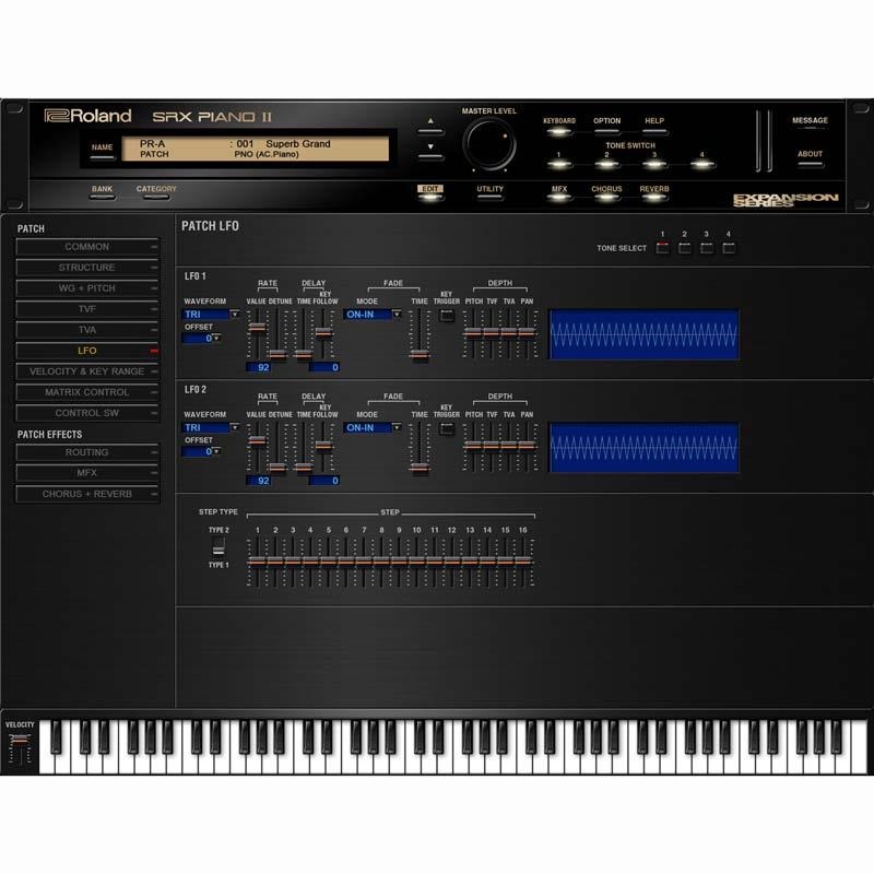 Roland SRX PIANO II Software Synthesizer [Lifetime Key] (ローランド)(ソフトシンセ)(オンライン納品) 画像4