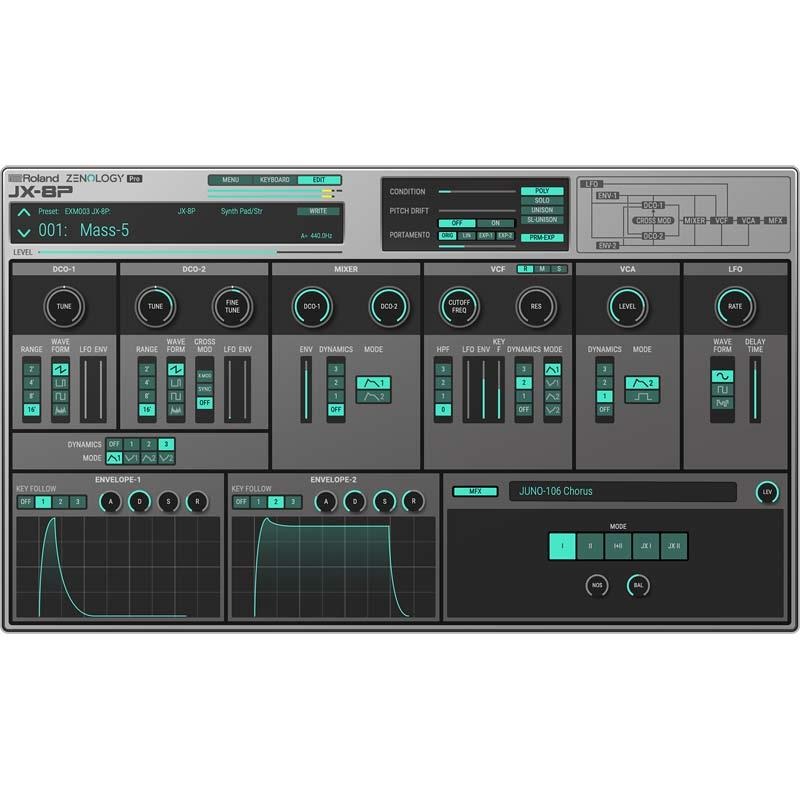 Roland JX-8P Model Expansion [Lifetime Key] (ローランド)(ソフトシンセ)(オンライン納品) 画像1