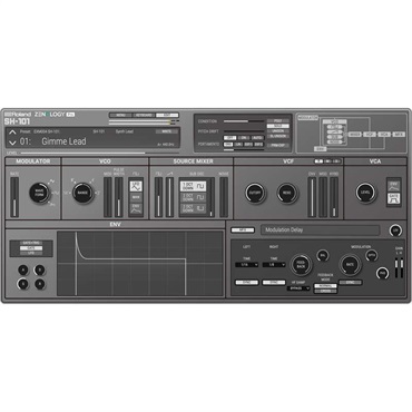 Roland SH-101 Model Expansion [Lifetime Key] (ローランド)(ソフトシンセ)(オンライン納品) 画像1