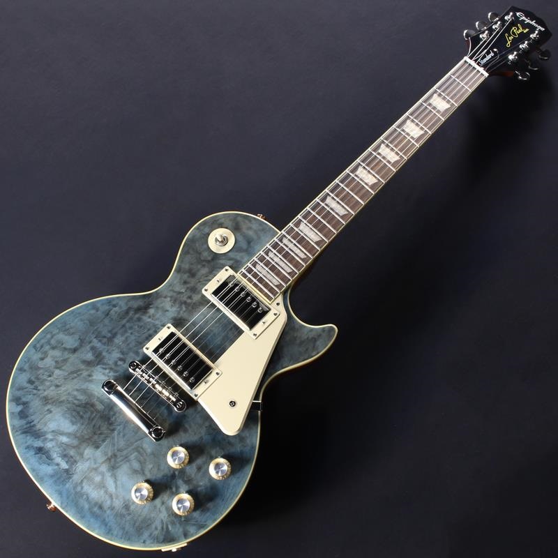 Epiphone Les Paul Standard 60s Quilt (Transparent Blue) #25011520685【Epiphoneピックケースプレゼント】 画像1