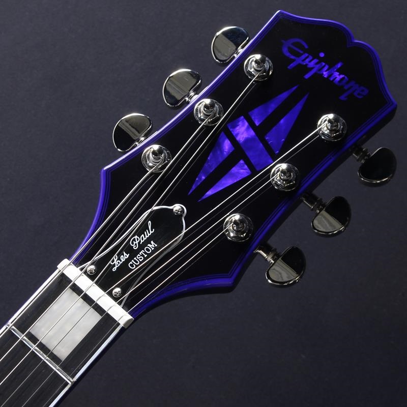 Epiphone Les Paul Custom Widow (Purple Burst) #25041524868【Epiphoneピックケースプレゼント】 画像4