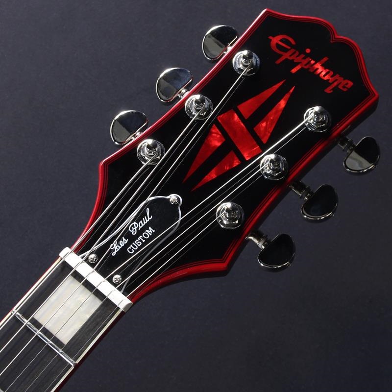 Epiphone Les Paul Custom Widow (Red Burst) #25041522917【Epiphoneピックケースプレゼント】 画像4