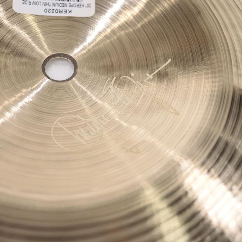 Zildjian K KEROPE Medium Thin Low Ride 20'' [KER0220/2000g]【数量限定シンバルケースプレゼント！】 画像3