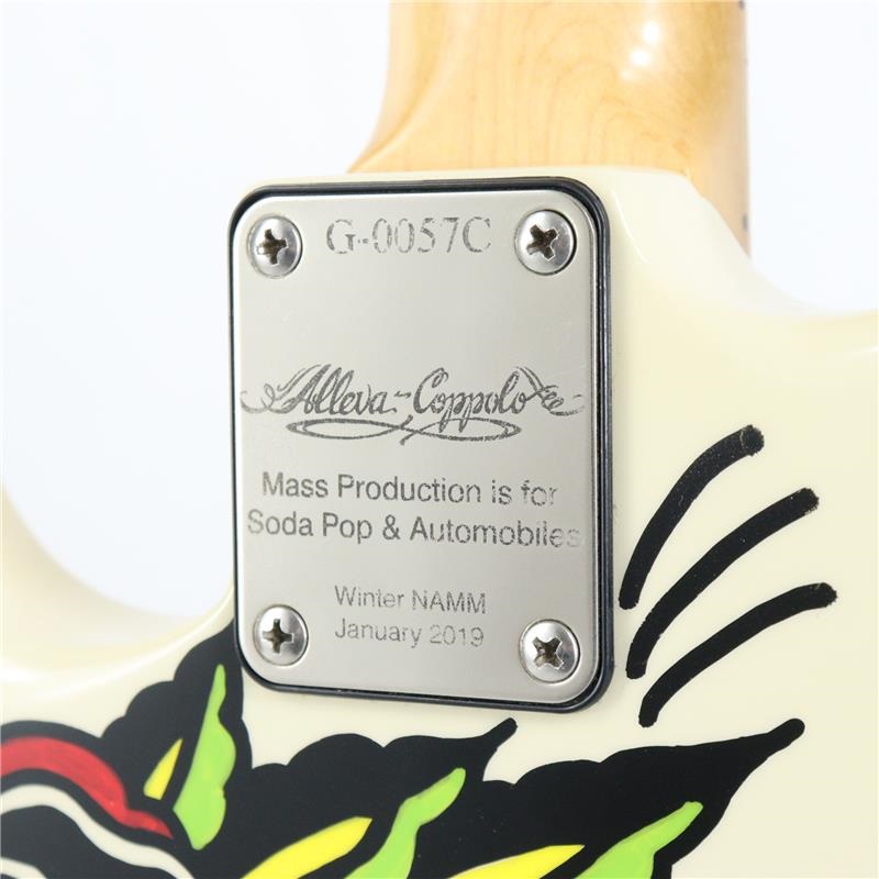 unknown USED 中古 Alleva Coppolo 2019 NAMM Limited Tatto Guitar Paint By Jason Fritze [SN.G-0057C]　Made in USAフェア2025 画像6