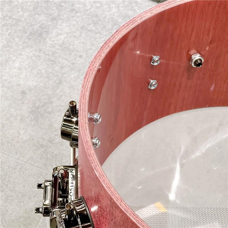 dw DRU26514SSN101 [Collector's Pure Purpleheart Snare Drum VLT Shell 14''×6.5'' - Natural Satin Oil w/Black Nickel Hardware] 画像4