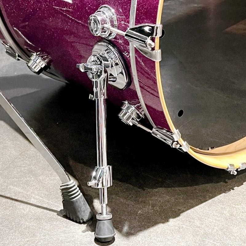 dw 【創業50周年大決算SALE】 USED 中古品 Collector's Pure Maple 4pc Drum Kit [BD22，FT16，TT12&10 / Purple Glass FinishPly] 画像3